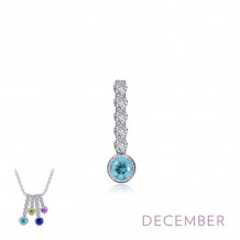 Lafonn December Birthstone Love Pendant - BP003BTP00