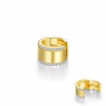 Lafonn Gold Sparkle Ear Cuff Earrings - E0533CLG00