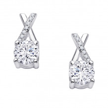 Lafonn 1.82 CTW Kiss X Stud Earrings - E2010CLP00