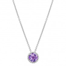 Lafonn February Birthstone Necklace - BN001AMP18