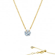 Lafonn Frameless Solitaire Necklace - N0090CLG18