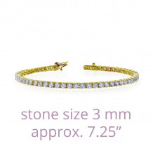 Lafonn Classic Tennis Bracelet - B2001CLG72