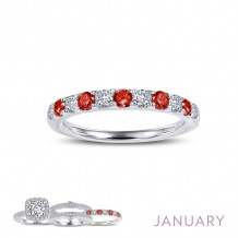 Lafonn January Birthstone Ring - BR004GNP05