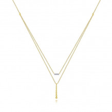 Gabriel & Co. 14k Yellow Gold Bujukan Diamond Necklace - NK5959Y45JJ