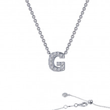 Lafonn Letter G Pendant Necklace - 9N087CLP20