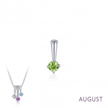 Lafonn August Birthstone Love Pendant - BP005PDP00