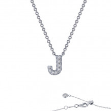 Lafonn Letter J Pendant Necklace - 9N090CLP20