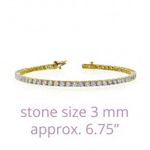 Lafonn Classic Tennis Bracelet - B2001CLG67