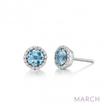 Lafonn March Birthstone Earrings - BE001AQP00