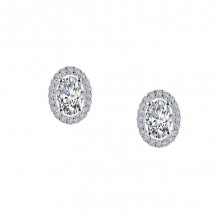 Lafonn 1.26 CTW Halo Stud Earrings - E0326CLP00