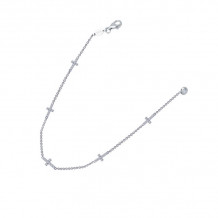 Lafonn Sideways Cross Bracelet - B0029CLP75