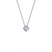 Lafonn 0.9 CTW Solitaire Necklace - N0152CLP20