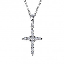 Lafonn 0.33 CTW Cross Pendant Necklace - P0244CLP20