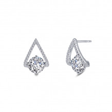 Lafonn Trapeze Stud Earrings - E0305CLP00