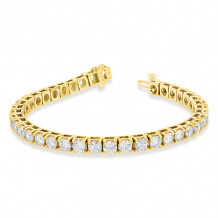 Louis Creations 14k Gold Diamond Bracelet - BB410K-YG