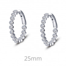 Lafonn 3.08 CTW Hoop Earrings - E0410CLP00