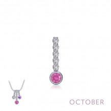 Lafonn October Birthstone Love Pendant - BP003TMP00