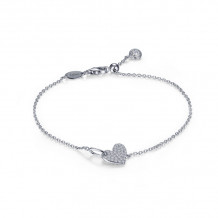 Lafonn Shimmering Heart Bracelet - B0135CLP75