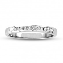 Louis Creations 14k White Gold Anniversary Wedding Band - RL656-010