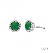 Lafonn May Birthstone Earrings - BE001EMP00