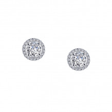 Lafonn 1.3 CTW Halo Stud Earrings - E0328CLP00