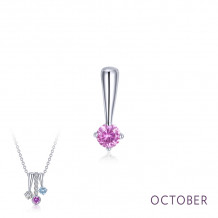 Lafonn October Birthstone Love Pendant - BP004TMP00