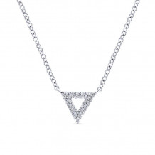 Gabriel & Co. 14k White Gold Kaslique Diamond Necklace - NK5430W45JJ