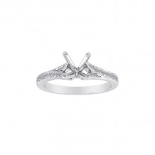 Roman & Jules 14k White Gold Straight Engagement Ring - KR1265W