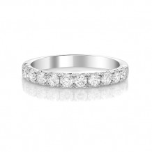 Roman & Jules 14k White Gold Diamond Wedding Band - kr5141w-wb