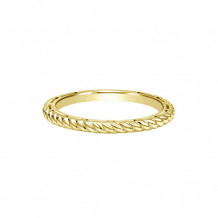 Gabriel & Co. 14k Yellow Gold Twisted Rope Stackable Ring