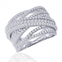 Lafonn Pave Glam Anniversary Band - 7R012CLP05