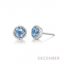 Lafonn December Birthstone Earrings - BE001BTP00