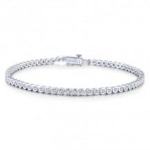 Gabriel & Co. 14k White Gold Lusso Diamond Tennis Bracelet - TB4162W45JJ