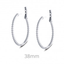 Lafonn 1.23 CTW Hoop Earrings - E0358CLP00