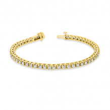 Louis Creations 14k Gold Diamond Bracelet - BB44K-YG