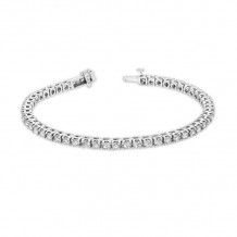 Louis Creations 14k White Gold Diamond Bracelet - BB44K