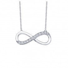 Lafonn 0.24 CTW Infinity Necklace - N2013CLP18