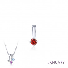 Lafonn January Birthstone Love Pendant - BP005GNP00