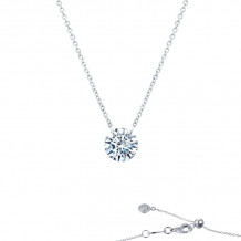 Lafonn Frameless Solitaire Necklace - N0076CLP18