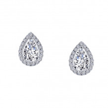 Lafonn 1.16 CTW Halo Stud Earrings - E0330CLP00