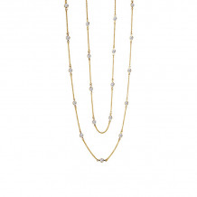 Lafonn Classic Station Necklace - N0016CLG36