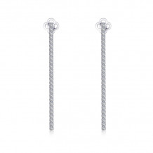 Lafonn Linear Drop Earrings - E0450CLP00