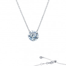 Lafonn Frameless Solitaire Necklace - N0070CLP18