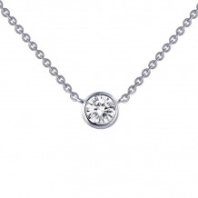 Lafonn 0.46 CTW Solitaire Necklace - N0030CLP18