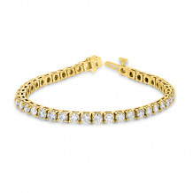 Louis Creations 14k Gold Diamond Bracelet - BB48K-YG