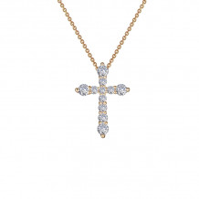 Lafonn 0.67 CTW Cross Pendant Necklace - P0207CLG18