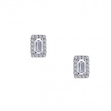 Lafonn 0.52 CTW Halo Stud Earrings - E0325CLP00