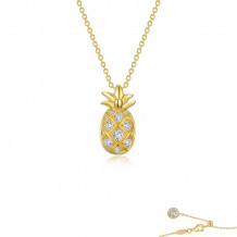 Lafonn Gold Pineapple Necklace - N0255CLG20