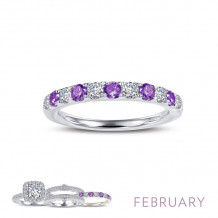 Lafonn February Birthstone Ring - BR004AMP05