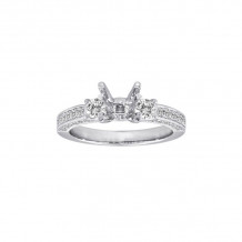 Roman & Jules 14k White Gold Straight Engagement Ring - KR1675W